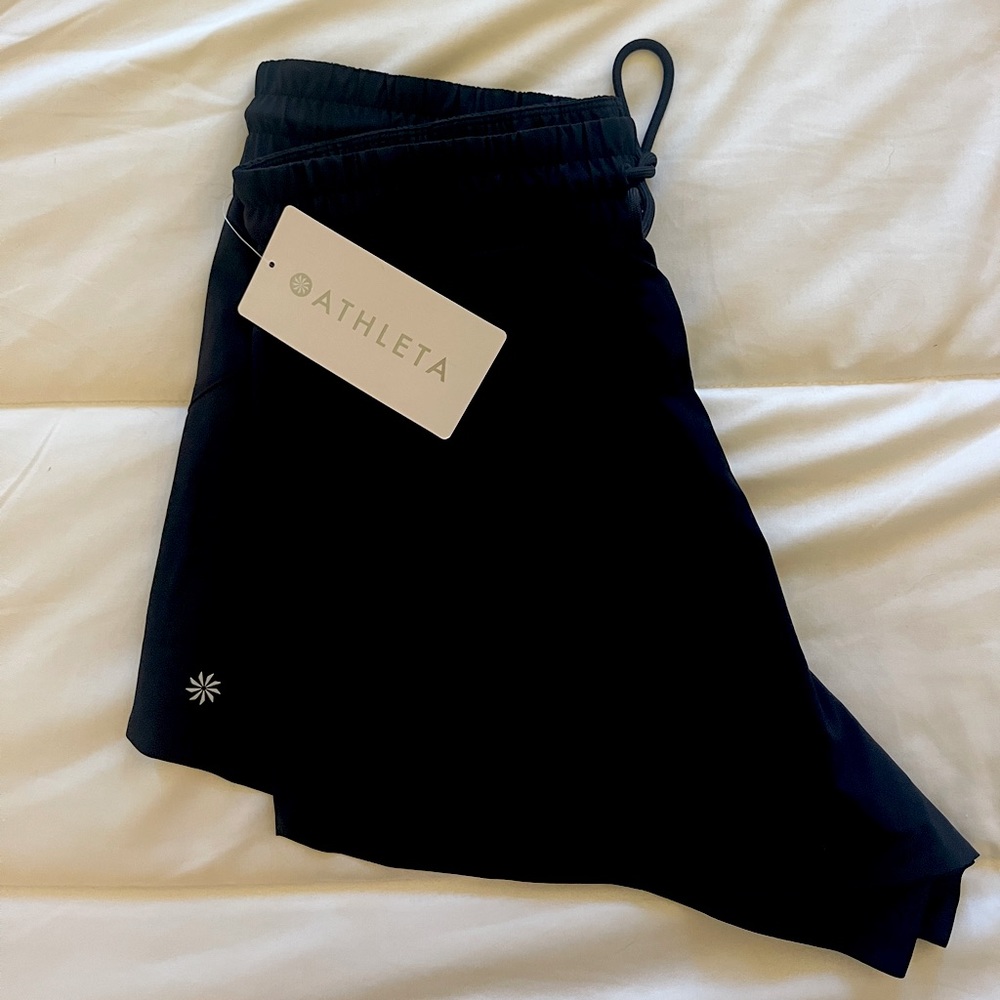 Black athleta shorts OBO